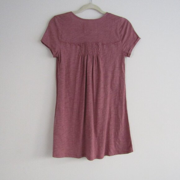 Cupio Top Small Pink Boho Tunic Casual Relaxed - Picture 7 of 10